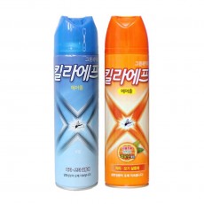 그린세이프 킬라에프 에어졸 모기 400ml 무향/리모닌