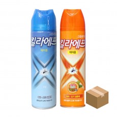 그린세이프 킬라에프 에어졸 모기 400ml 무향/리모닌 40개 BOX