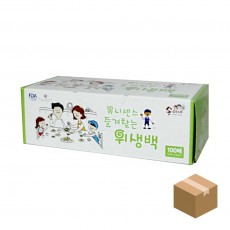 유니센스 위생백 17cm X 25cm 100매x50개 BOX