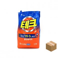 LG테크 클린화이트 일반용(절약형) 가루세제 4.5kg*3개입