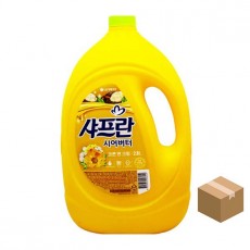 샤프란 섬유유연제 코튼앤크림 용기 2.8L*4개입