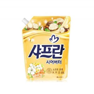 샤프란 섬유유연제 코튼앤크림 리필 2.1L+2.1L