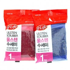 이라이프 롯데 울스텐 수세미 2color