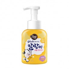 말랑이 버블 핸드워시 바나나 우유향 300ml 용기