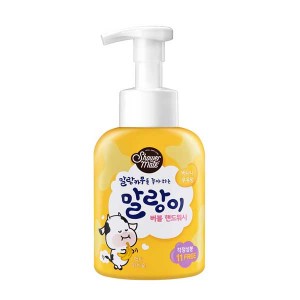 말랑이 버블 핸드워시 바나나 우유향 300ml 용기