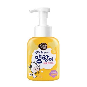 말랑이 버블 핸드워시 바나나 우유향 300ml 용기