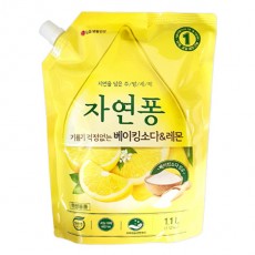 자연퐁 주방세제 레몬 1.1L 리필