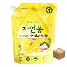 자연퐁 주방세제 레몬 1.1L*10개 리필