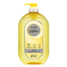 자연퐁 스팀워시 레몬향 750ml 용기 주방세제