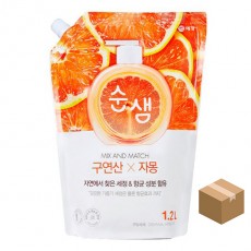 순샘 구연산 x 자몽향 1.2L*10개 리필 주방세제