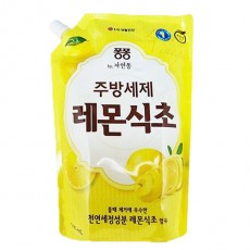 퐁퐁 레몬식초 주방세제 1.2L 리필