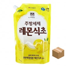 퐁퐁 레몬식초 주방세제 1.2L*10개 리필