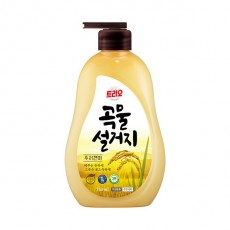 트리오 곡물설거지 우리현미 용기 750ml 주방세제