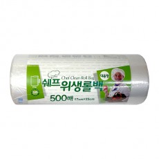 쉐프 위생 롤백 17x25 500매