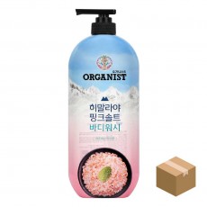 온더바디 히말라야 핑크솔트 바디워시 900ml 리프레싱 민트 9개 BOX