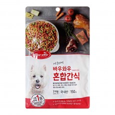 바우와우 혼합간식 150g