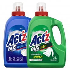 피죤 액츠 퍼펙트 세탁세제 용기 3L 베이킹소다/딥클린