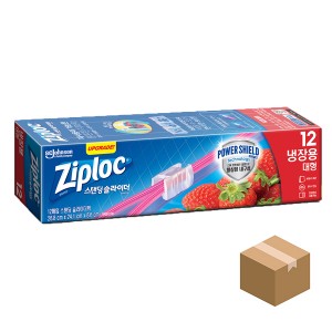 지퍼락 간편 파워쉴드 냉장 대형 12매X12개입 BOX