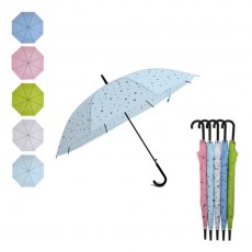 반투명 별무늬 우산x5개 색상랜덤