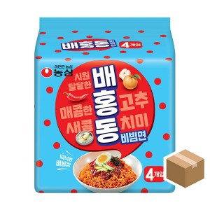 ★특가행사★농심 배홍동 비빔면 멀티 137g 4입*8개(32개)