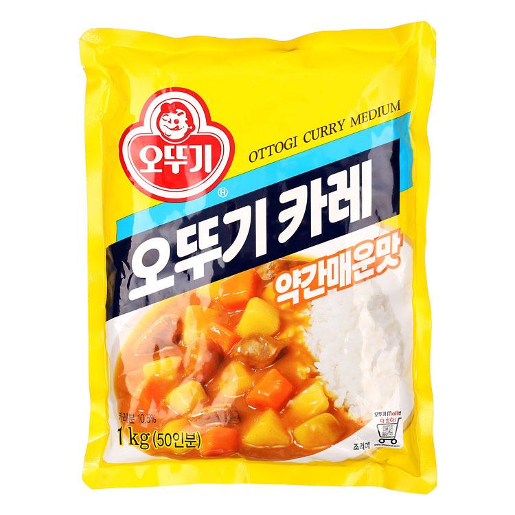 오뚜기/카레/약간매운맛/1KG